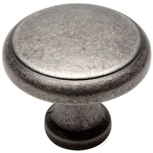 Cosmas Weathered Nickel Round Cabinet Knob #9985WN - Picture 1 of 1
