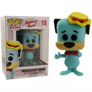 Funko POP 15 Vinyl Hanna Barbera Huckleberry Hound Dog Fuzzy Action Figure Boxed - Picture 1 of 1