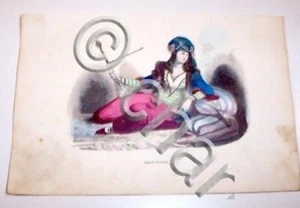 Stampa Costumi Asia Persia - Signora Persiana - 1858 - Foto 1 di 1