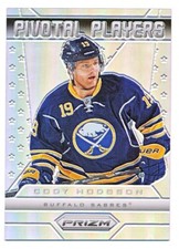 2013-14 PANINI PRIZM PIVOTAL PLAYERS SILVER PRIZM CODY HODGSON #PP-3