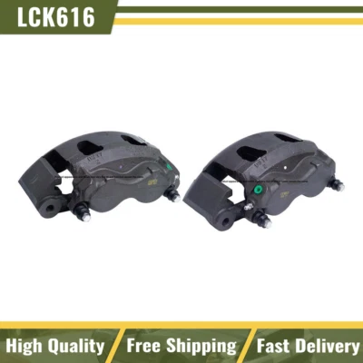 Pinzas de freno delanteras izquierda y derecha y soporte para Ford E-350 Econoline 1995-1998 Foto 1 de 4