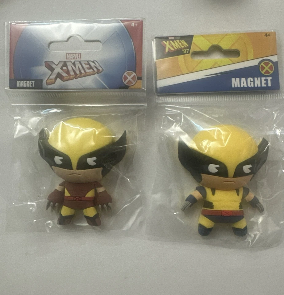Marvel Wolverine Traje Marrón Imán Espuma 3D Y X-Men 97 Foto 1 de 2