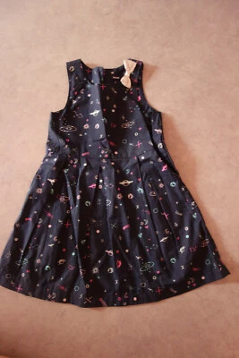 Robe tissu marine imprimé "galaxie" Kiabi - 4 ans - Photo 1/4
