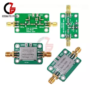 Placa amplificadora de RF 0,1-6000 MHz receptor de señal de banda ancha módulo de bajo ruido - Imagen 1 de 28
