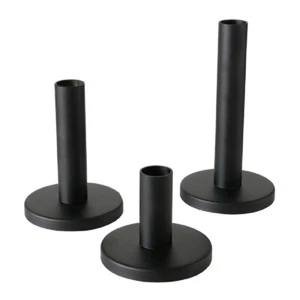 Kerzenleuchter Kerzenständer Malko Metall H 16cm 3-teilig - Bild 1 von 1