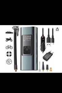 Air Pump Wireless Charging Pump Car Motorcycle Bicycle Basketball - Picture 1 of 10