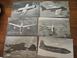 6 cartoline/foto di aerei militari - Foto 1 di 4