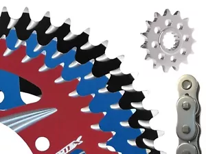BMW 2012-2016 S1000RR VORTEX 525 CHAIN & CAT5 SPROCKET KIT 17-45 W/HP4 WHEELS - Picture 1 of 6