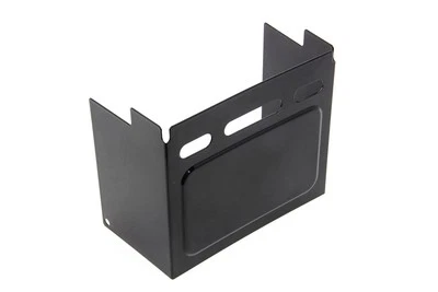 Cubierta lateral de batería negra en relieve para Harley Davidson Foto 1 de 4