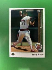 1989 Upper Deck Willie Fraser California Angels #613 - Picture 1 of 2