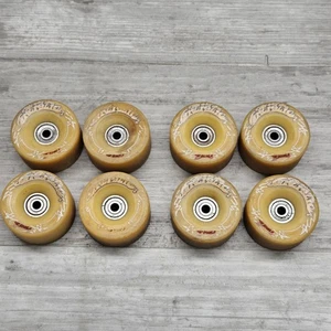 Powell Bones Artistic 60mm Roller Skate Wheel Lot (8) - Picture 1 of 21
