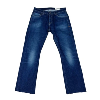 IMOGENE + WILLIE Dark Wash Distressed Hazel Straight Leg Low Rise Denim Jeans 26 - Image 1 of 4