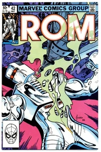 ROM #42 NM, Direct Marvel Comics 1983 Stock Image - Picture 1 of 1