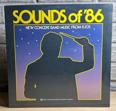 Sounds of '86: New Concert Band Music from Kjos Music Co.  ASU CSU NEW SEALED LP - Image 1 of 3