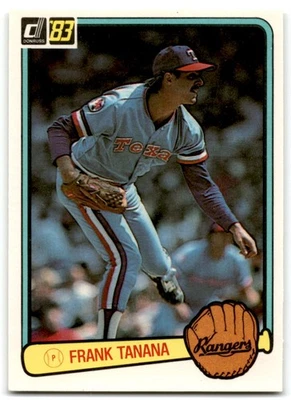 1983 Donruss Frank Tanana Texas Rangers #447 - Image 1 of 2