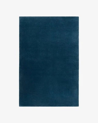 Hand-Tufted Wool Rug 9x12ft- Nordic Knots Grand Deep Blue Rug, Handmade Area Rug - Image 1 of 4