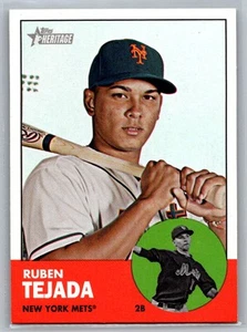 Ruben Tejada 2012 Topps Heritage New York Mets #107 - Picture 1 of 2