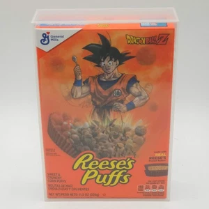 Neu Reese’s Puffs Dragon Ball Z Limited Goku Holo Müsli Box - Bild 1 von 4