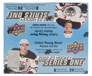 2022/23 Upper Deck Series 1 Hockey Factory Sealed Retail Box - Bild 1 von 2