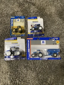 ERTL New holland 1:64 Die-Cast Metal Tractor Lot - Picture 1 of 4