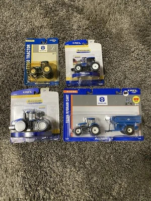 ERTL New holland 1:64 Die-Cast Metal Tractor Lot - Image 1 of 4