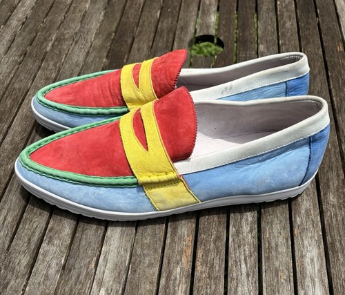 Adidas X Jeremy Scott Penny Mocassini Uomo US 11.5 Scarpe Slip On Edizione Limitata