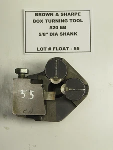 BROWN & SHARPE #20 EB - BOX TURNING TOOL HOLDER - LOT #55 - Picture 1 of 2