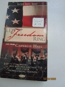 Gaither Gospel Series Freedom RingBill & Gloria Gaither & Homecoming Friends VHS - Imagen 1 de 2