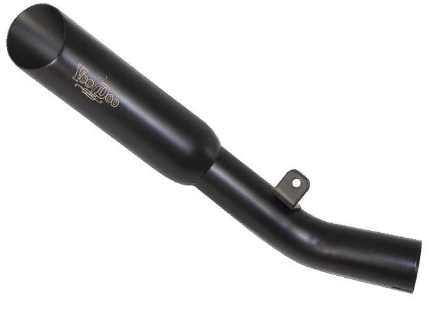 Silenciador sin cordones VooDoo Shorty negro para Suzuki GSX-R600/GSX-R750 2006-2007 Foto 1 de 1