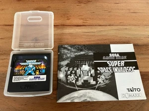 Super Space Invaders für Sega Game Gear Modul Spiel mit Hülle und Spielanleitung - Bild 1 von 8