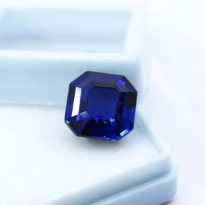 π₯ 8.30 Ct Royal Blue Sapphire | Radiant Cut Certified Natural Gemstone | $0.99 - Picture 1 of 8