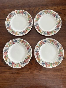 Royal Doulton Blechmuster Made In England Set 4 Brotteller - Bild 1 von 4