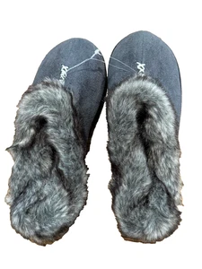 Botines forrados de piel sintética gris talla 7M nuevos sin caja - Imagen 1 de 5