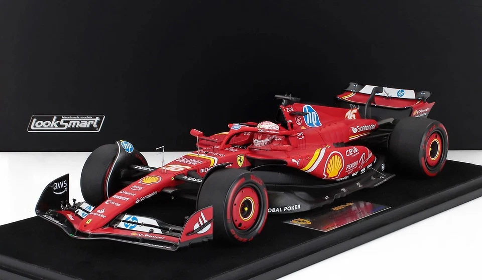 1/18 LOOKSMART - FERRARI - F1  SF-24 TEAM SCUDERIA FERRARI N 16 3rd LS18F1070 - Immagine 1 di 1