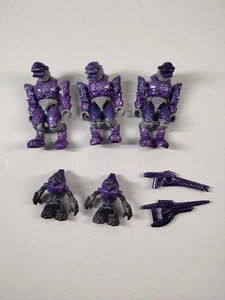Halo Mega Bloks Purple Elite & Grunt Lot of 5 - Picture 1 of 3