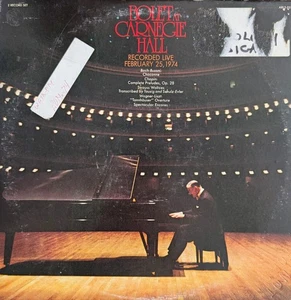Jorge Bolet at Carnegie Hall/ Recorded Live February 25, 1974/Stereo/NM - Imagen 1 de 6