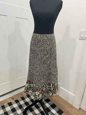 Womens Requirements Tribal & Floral Skirt, Weekend, Casual Sz  12, Boho - Image 1 of 4