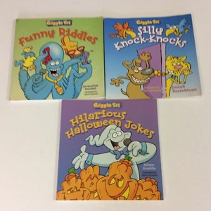 Jokes Riddles Kindergarten 1st 2nd grade Giggle Fit 3 Picture Book Lot - Picture 1 of 4