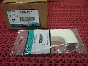 Box of 10 Panduit RAFC10IW-X Pan-Way Right Angle Fitting Cover LD10 NEW - Picture 1 of 4