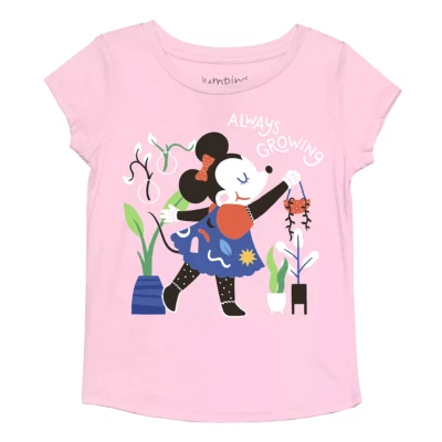 Camiseta de plantas de Minnie Mouse Jumping Beans talla 5 para niñas Foto 1 de 4