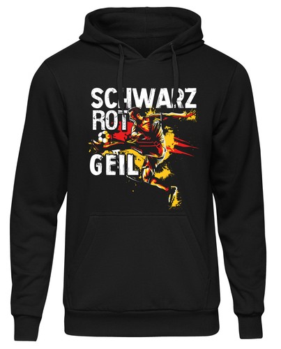 SACAI Felpa con cappuccio Germania maglia calcio mondiali pullover felpa con cappuccio M3