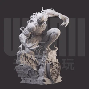 Modellino statuina resina 1/24 Tossina e Venom Brotherhood non assemblato non dipinto - Foto 1 di 3