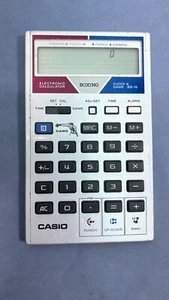 Vintage Casio Game BG-15 Calculator Boxing 1980s Works - Picture 1 of 11