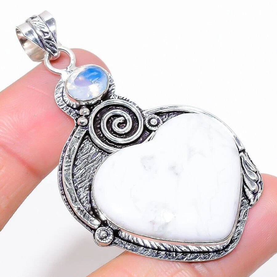 Ciondolo gioielli in argento sterling 925 fatto a mano con pietra preziosa... - Immagine 1 di 1