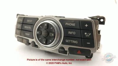 Used Infotainment Display fits: 2011 Infiniti G37 Cpe display screen control und Foto 1 de 4