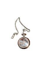 Westminster White Tail Deer Pocket Watch With Chain, Quartz 48 mm 