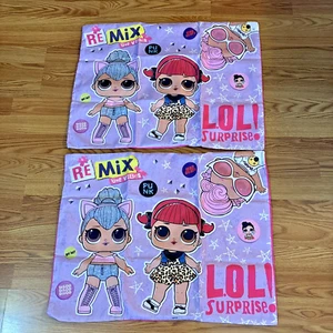 2 LOL Surprise Soft Remix Standard Kissenbezüge, 100% Poly, Neu ohne Etikett - Bild 1 von 2