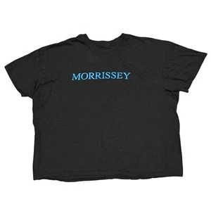 Morrissey Shirt Mens XL Black Tour Concert Rock Band Tee The Smiths The Cure 80s - Picture 1 of 14