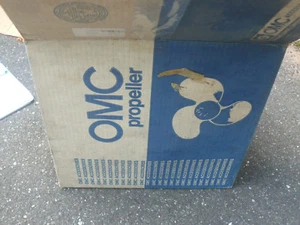 OMC 14 x 12 Aluminum Propeller - Part # 382768, NOS  - Picture 1 of 3