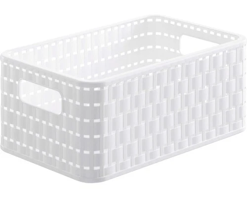 Korb Country DIN A5 6l weiß 28x18,5x12,6 cm - Bild 1 von 1